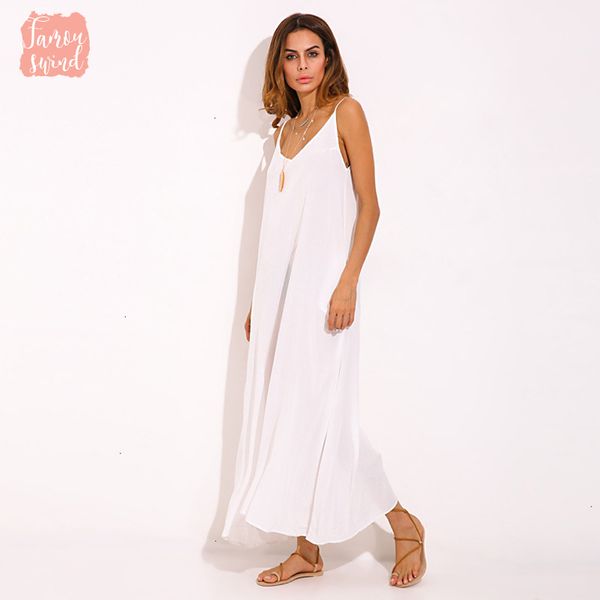 2019 summer loose dress strapless v neck sleeveless casual women long maxi solid dress white oversized, Black;gray
2019 summer loose dress strapless v neck sleeveless casual women long maxi solid dress white oversized, Black;gray