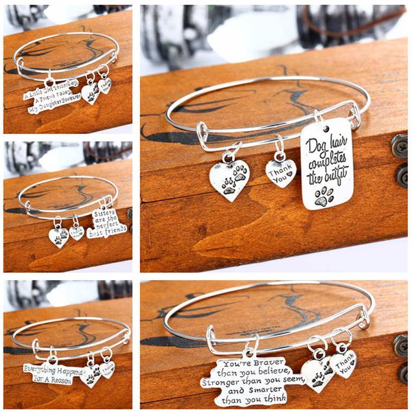 family series retro lettering peach heart bracelet mom daughter gift dab170 charm bracelets jewelry bracelet, Golden;silver
family series retro lettering peach heart bracelet mom daughter gift dab170 charm bracelets jewelry bracelet, Golden;silver