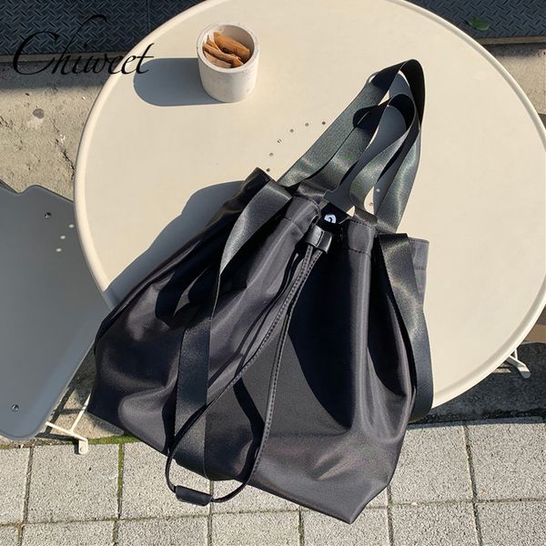 крупнотоннажная tote ковш сумка простого холст нейлон drawstring женщины сумка черного плечо сумка
крупнотоннажная tote ковш сумка простого холст нейлон drawstring женщины сумка черного плечо сумка