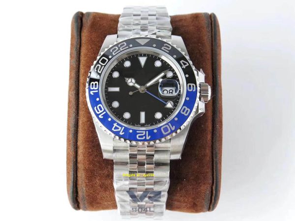 vrf luxury mens watch gmt cal.3186 automatic movement 904 stainless steel sapphire ceramics bezel waterproof calendar diameter 40mm, Slivery;brown
vrf luxury mens watch gmt cal.3186 automatic movement 904 stainless steel sapphire ceramics bezel waterproof calendar diameter 40mm, Slivery;brown