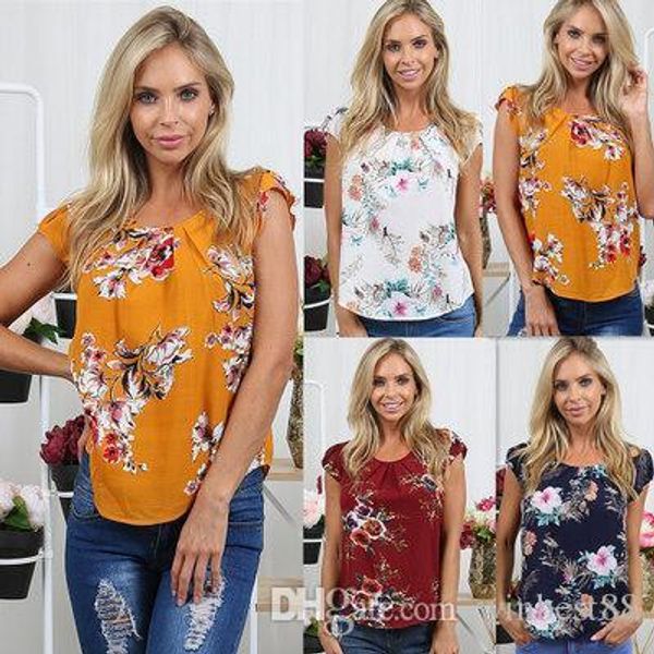 actual picture plus size 2xl 4colors crew neck flora printing short sleeve chiffion tshirt summer loose vest tank top, White
actual picture plus size 2xl 4colors crew neck flora printing short sleeve chiffion tshirt summer loose vest tank top, White