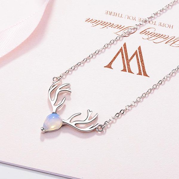agood silver necklaces & pendants for women david's deer collarbone chain necklace wedding party jewelry
agood silver necklaces & pendants for women david's deer collarbone chain necklace wedding party jewelry