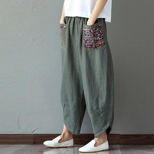 womens pants plus size new women autumn cotton linen elastic waist long trousers casual loose irregular harem pants pantalon, Black;white
womens pants plus size new women autumn cotton linen elastic waist long trousers casual loose irregular harem pants pantalon, Black;white