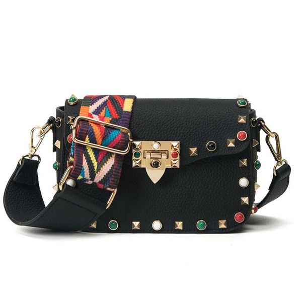 shoulder bags rivets pu leather colorful stripes strap designer messenger bag retro small clutch crossbody bag bolsas
shoulder bags rivets pu leather colorful stripes strap designer messenger bag retro small clutch crossbody bag bolsas