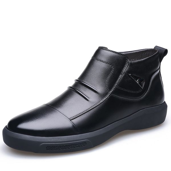 warm genuine leather men boots winter shoes men size 38-44 ankle boots men's comfortable non-slip male fur snow boots, Black
warm genuine leather men boots winter shoes men size 38-44 ankle boots men's comfortable non-slip male fur snow boots, Black