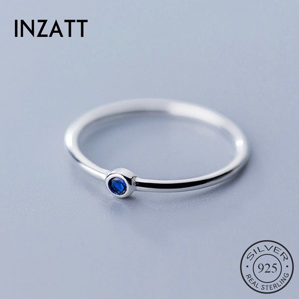 inzareal 925 sterling silver blue crystal round ring for fashion women cute fine jewelry minimalist accessories 2019 gift, Golden;silver
inzareal 925 sterling silver blue crystal round ring for fashion women cute fine jewelry minimalist accessories 2019 gift, Golden;silver