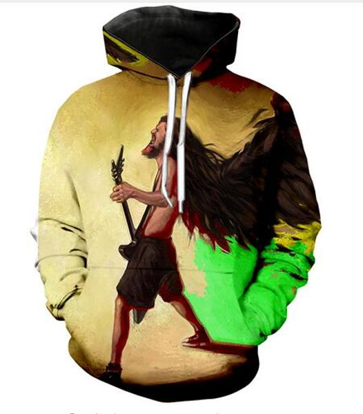 release new fashion man women designer perfect harajuku style bob marley 3d print long sleeve hoodies casual sportswear r0480, Black
release new fashion man women designer perfect harajuku style bob marley 3d print long sleeve hoodies casual sportswear r0480, Black