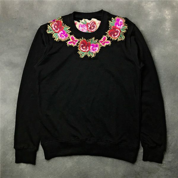 mens designer hoodies givh1 new fashion brand luxury embroidery flowers, flowers, golden thread couple dress, Black
mens designer hoodies givh1 new fashion brand luxury embroidery flowers, flowers, golden thread couple dress, Black
