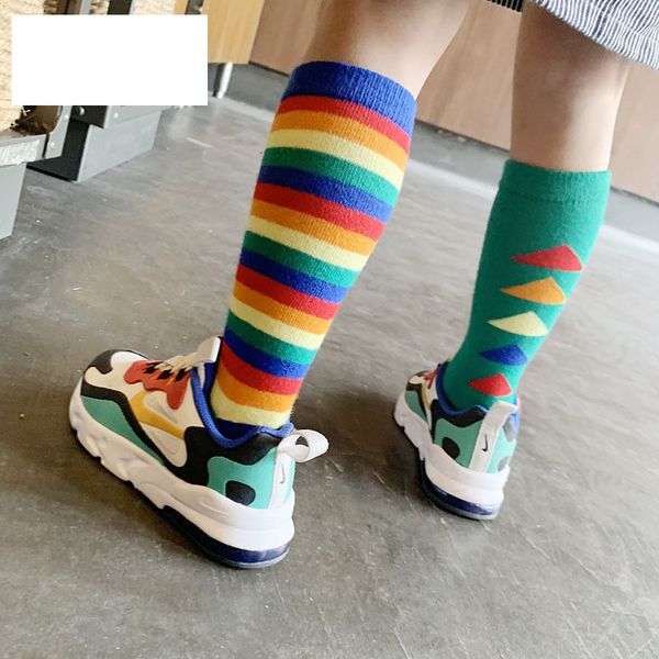 15510 spring autumn infant baby mid-calf length socks kids cartoon dinosaur rainbow cotton knitted socks girls children causal sock, Pink;yellow 
15510 spring autumn infant baby mid-calf length socks kids cartoon dinosaur rainbow cotton knitted socks girls children causal sock, Pink;yellow