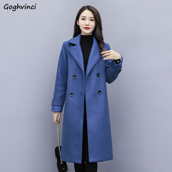 women coats winter double breasted turn-down collar solid womens kawaii elegant wool ladies plus size coat slim korean fashion, Black
women coats winter double breasted turn-down collar solid womens kawaii elegant wool ladies plus size coat slim korean fashion, Black