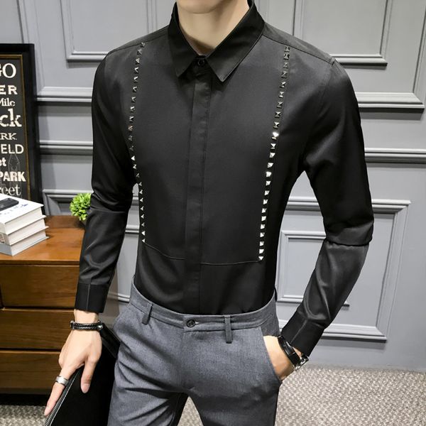 разборчиво свободного покроя рубашка горячая распродажа качество с длинным рукавом платье рубашки приталенный fit роскошный ночной клуб соци, White;black
разборчиво свободного покроя рубашка горячая распродажа качество с длинным рукавом платье рубашки приталенный fit роскошный ночной клуб соци, White;black