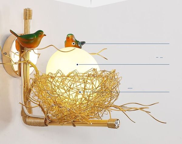 nordic bird nest wall lamps bedroom bedside decoration wall lights modern simple living room creative kids room lighting fixture myy
nordic bird nest wall lamps bedroom bedside decoration wall lights modern simple living room creative kids room lighting fixture myy