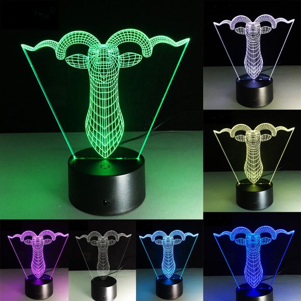 3d animal lamp goat 7 color change novelty led lampara lava night light home bedroom mall bar cafe decor deer halloween gift
3d animal lamp goat 7 color change novelty led lampara lava night light home bedroom mall bar cafe decor deer halloween gift