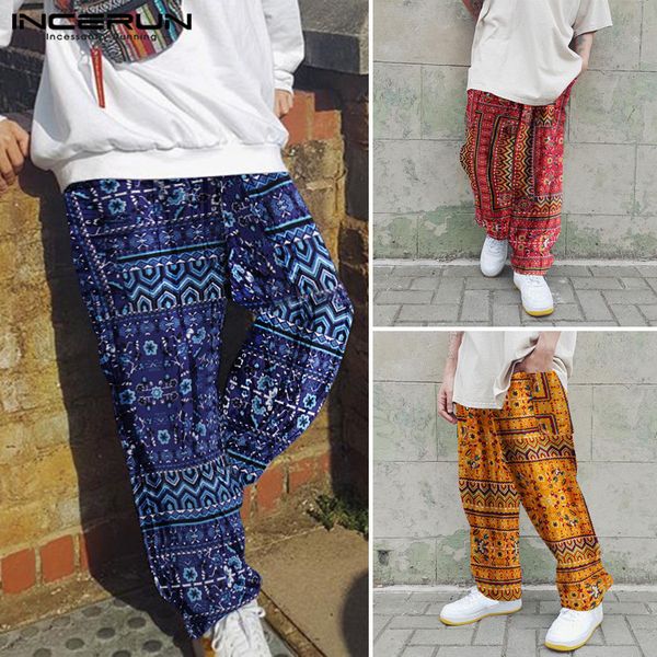 мода этническом стиле мужчины printed elastic талии брюки прямые ретро хлопок повседневный гарем брюки мужчины street pant joggers incerun, Black
мода этническом стиле мужчины printed elastic талии брюки прямые ретро хлопок повседневный гарем брюки мужчины street pant joggers incerun, Black