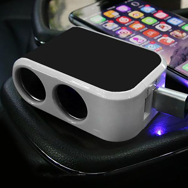 car cigarette lighter high-power 120w one- to-two car cigarette lighter usb holder auto vehicle power splitter
car cigarette lighter high-power 120w one- to-two car cigarette lighter usb holder auto vehicle power splitter