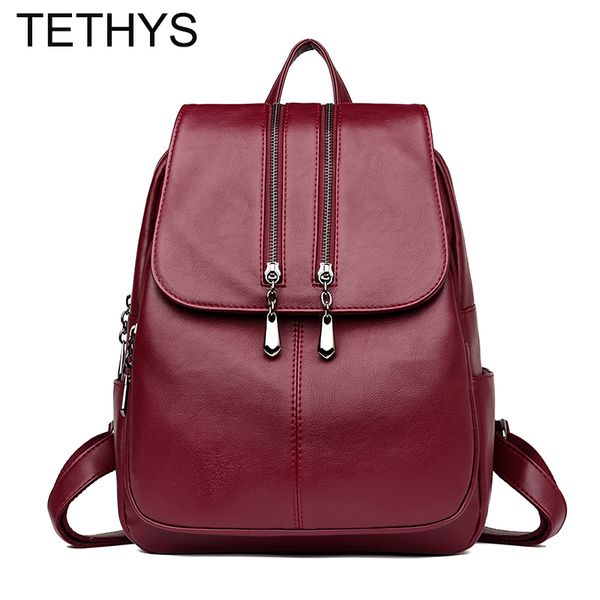 tethys women backpacks soft leather backpack ladies travel back pack vintage school bags for girls mochila mujer
tethys women backpacks soft leather backpack ladies travel back pack vintage school bags for girls mochila mujer