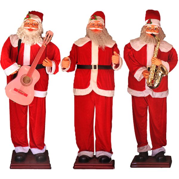 christmas decorations will sing and dance 1.8m electric santa standing l l shopping mall welcome
christmas decorations will sing and dance 1.8m electric santa standing l l shopping mall welcome