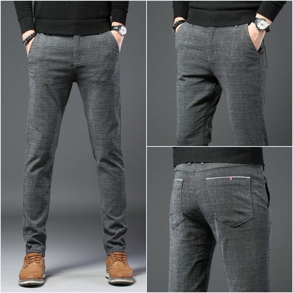 fashion new cotton men pants straight spring and summer long male classic business casual trousers full length mid, Black
fashion new cotton men pants straight spring and summer long male classic business casual trousers full length mid, Black