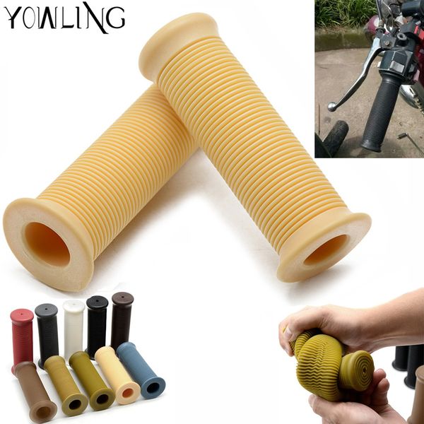 7/8" 22mm motorcycle hand grips handle rubber bar gel grip retro rubber motorcycle bike vintage coke bottle hand grip x 2pcs
7/8" 22mm motorcycle hand grips handle rubber bar gel grip retro rubber motorcycle bike vintage coke bottle hand grip x 2pcs