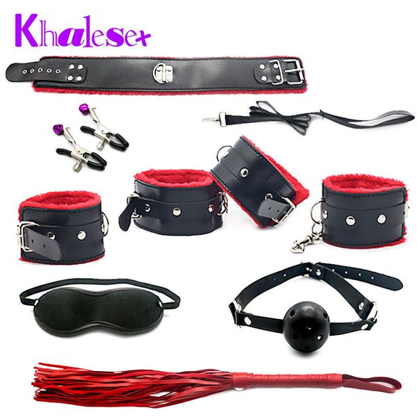 whip 7 fetish pcs/set bondage woman toys nipple couples y18110802 clamps s restraint slave khaleeye mask for rfvxf
whip 7 fetish pcs/set bondage woman toys nipple couples y18110802 clamps s restraint slave khaleeye mask for rfvxf