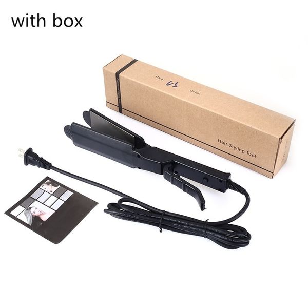 bigudí hair curler wand hair straightener style big straightening flat iron 2 in 1 hair styling gold titanium pro ceramic corn roller magic, Black
bigudí hair curler wand hair straightener style big straightening flat iron 2 in 1 hair styling gold titanium pro ceramic corn roller magic, Black