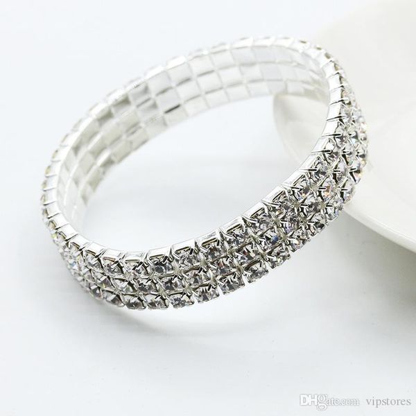 luxurious multi rows diamond bracelets for women elastic cubic zircon diamond bracelets crystal rhinestone elastic bangles bracelet jewelry, Black
luxurious multi rows diamond bracelets for women elastic cubic zircon diamond bracelets crystal rhinestone elastic bangles bracelet jewelry, Black