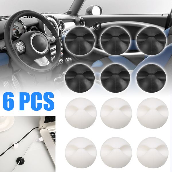for car home office 6pcs car windshield usb cable sticky clip wire cord holder desk self-adhesive cable stowing ties mayitr
for car home office 6pcs car windshield usb cable sticky clip wire cord holder desk self-adhesive cable stowing ties mayitr