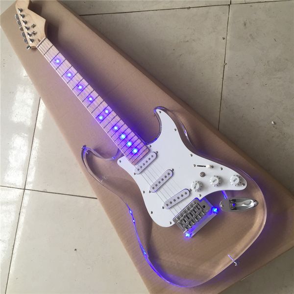 china, acrylic guitars with led lights,custom electric guitar guitarra free 
china, acrylic guitars with led lights,custom electric guitar guitarra free