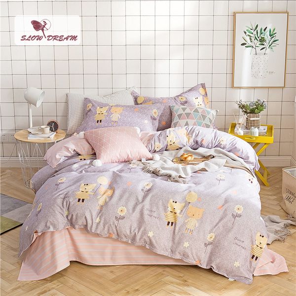 slowdream fashion art cartoon kids bedding set elegant duvet cover active printing set bed linen bedclothes multi sizes
slowdream fashion art cartoon kids bedding set elegant duvet cover active printing set bed linen bedclothes multi sizes