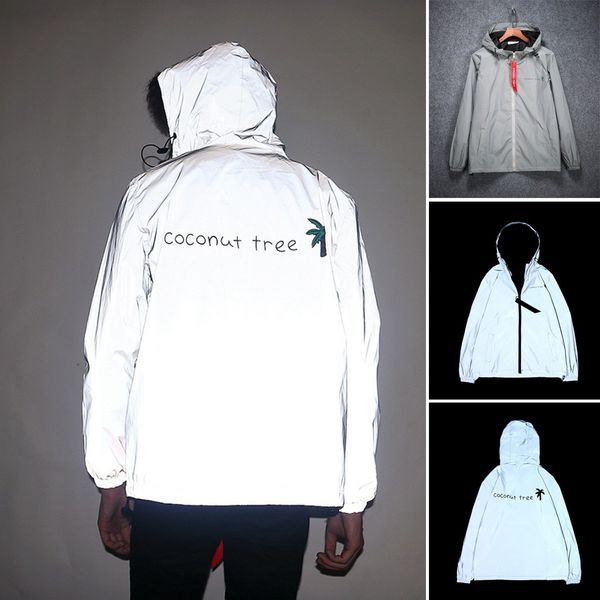 new full reflective jacket men / women harajuku windbreaker jackets hooded hip-hop streetwear night shiny zipper coats jacke, Black;red
new full reflective jacket men / women harajuku windbreaker jackets hooded hip-hop streetwear night shiny zipper coats jacke, Black;red