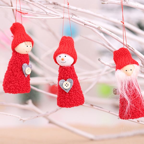 3pcs/kit cloth santa claus christmas doll new year christmas tree hanging home party garden yard festival decoration 9*4cm
3pcs/kit cloth santa claus christmas doll new year christmas tree hanging home party garden yard festival decoration 9*4cm