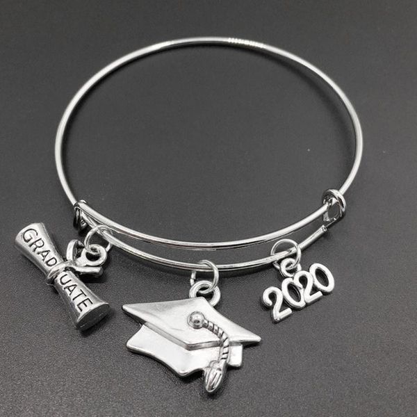 2020 graduation gift lettering bracelet bangle student friendship bracelet gift 2020 wire keepsake bangle jewelry, Black
2020 graduation gift lettering bracelet bangle student friendship bracelet gift 2020 wire keepsake bangle jewelry, Black