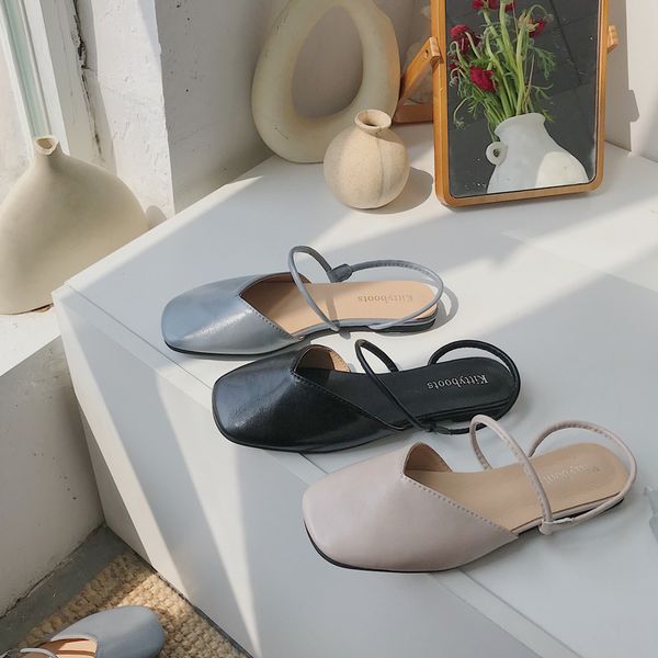 2020 summer new baotou roman sandals female fairy wind flat bottom wild fashion evening shoes, Black
2020 summer new baotou roman sandals female fairy wind flat bottom wild fashion evening shoes, Black