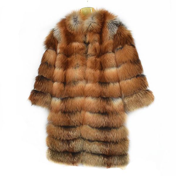 2019 new ladies natural fire fox fur coat winter warm fashion european and american street style y190926, Black;brown
2019 new ladies natural fire fox fur coat winter warm fashion european and american street style y190926, Black;brown