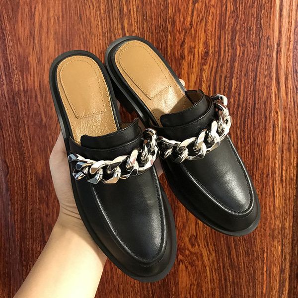 shoes women loafers summer chain round toe slingback flats ladies mules femme chaussures black slip on flat shoes woman slippers
shoes women loafers summer chain round toe slingback flats ladies mules femme chaussures black slip on flat shoes woman slippers