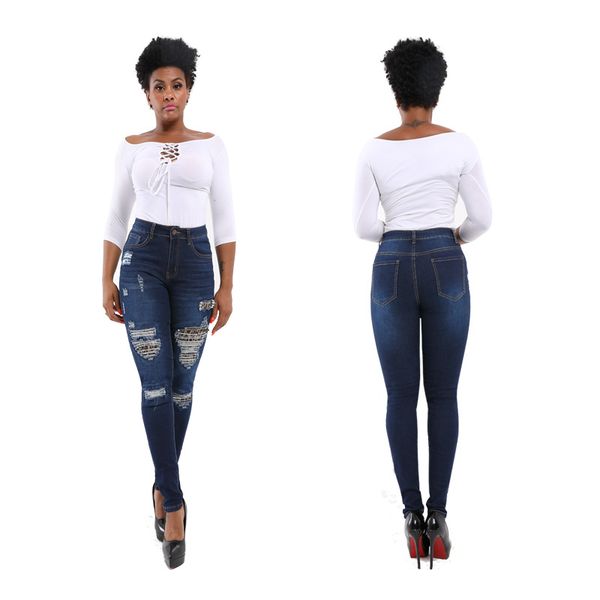 fashion ladies denim pants stretch womens leopard patchwork ripped skinny high waist jeans denim jeans for female, Blue
fashion ladies denim pants stretch womens leopard patchwork ripped skinny high waist jeans denim jeans for female, Blue