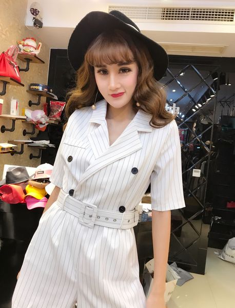 bodycon striped playsuit female short sleeve v neck romper overalls jumpsuits for women elegant summer streetwear, Black;white
bodycon striped playsuit female short sleeve v neck romper overalls jumpsuits for women elegant summer streetwear, Black;white