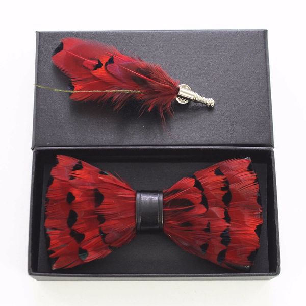 handmade mens red leather luxury bow tie brooch set pre-tied bow tie for wedding party clothing accessories, Blue;white
handmade mens red leather luxury bow tie brooch set pre-tied bow tie for wedding party clothing accessories, Blue;white