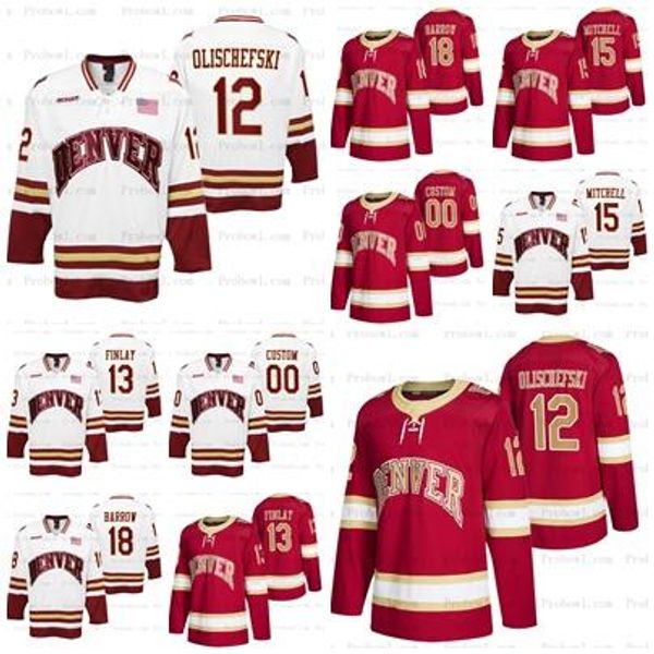 custom denver pioneers ncaa college hockey jersey 12 kohen-olischefski 13 liam finlay 18 ryan barrow 15 ian mitchell men women youth, Black
custom denver pioneers ncaa college hockey jersey 12 kohen-olischefski 13 liam finlay 18 ryan barrow 15 ian mitchell men women youth, Black