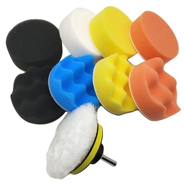 new 3 inch car polishing disc 80mm self-adhesive polishing waxing 10 piece set wool wheel wave flat sponge wheel beauty waxing
new 3 inch car polishing disc 80mm self-adhesive polishing waxing 10 piece set wool wheel wave flat sponge wheel beauty waxing