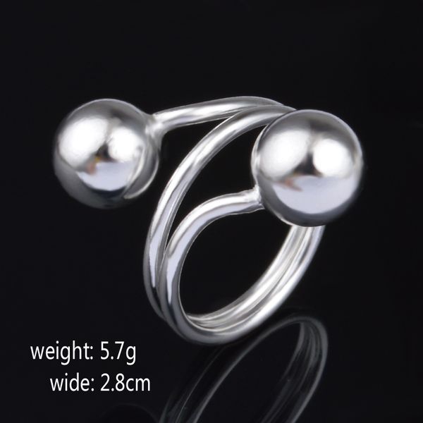 new silver-plated female ring personality charm temperament female wild love transfer beads hand jewelry, Slivery;golden
new silver-plated female ring personality charm temperament female wild love transfer beads hand jewelry, Slivery;golden
