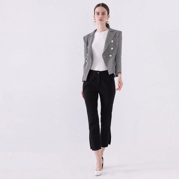 europe and the united states autumn and winter the latest high-quality self-cultivation double-breasted fashion suit, White;black
europe and the united states autumn and winter the latest high-quality self-cultivation double-breasted fashion suit, White;black