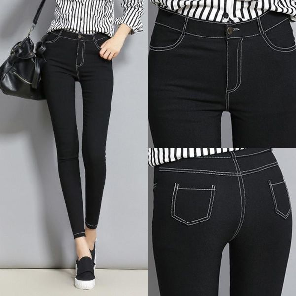 women's leggings 2021 womens high waist faux jeans pocket women skinny push up denim capri jeggings femme casual black leggins mujer
women's leggings 2021 womens high waist faux jeans pocket women skinny push up denim capri jeggings femme casual black leggins mujer