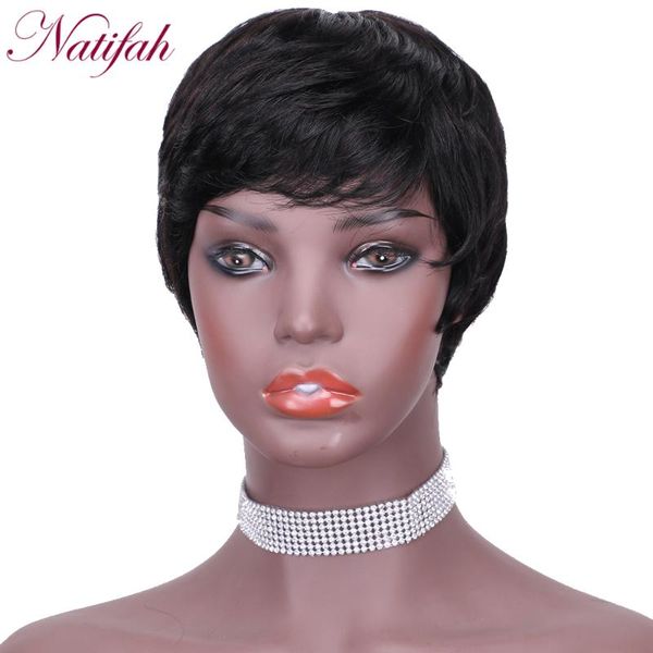 natifah 4inch короткие прямые волосы с челкой синтетические парики шнурка волос парики для африканца, Black
natifah 4inch короткие прямые волосы с челкой синтетические парики шнурка волос парики для африканца, Black