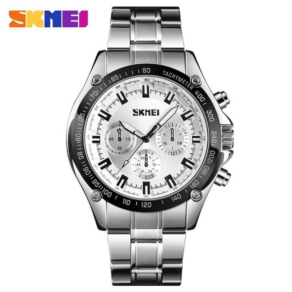 skmei luxury men watch fashion quartz wristwatches outdoor waterproof stainless sport watch relojes para hombre montre homme, Slivery;brown
skmei luxury men watch fashion quartz wristwatches outdoor waterproof stainless sport watch relojes para hombre montre homme, Slivery;brown