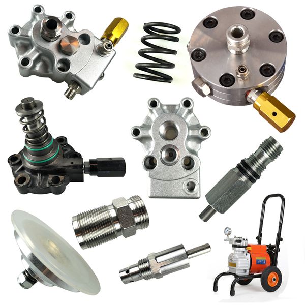 airless high pressure spraying machine fittings diaphragm spraying machine latex paint cover aluminum block
airless high pressure spraying machine fittings diaphragm spraying machine latex paint cover aluminum block