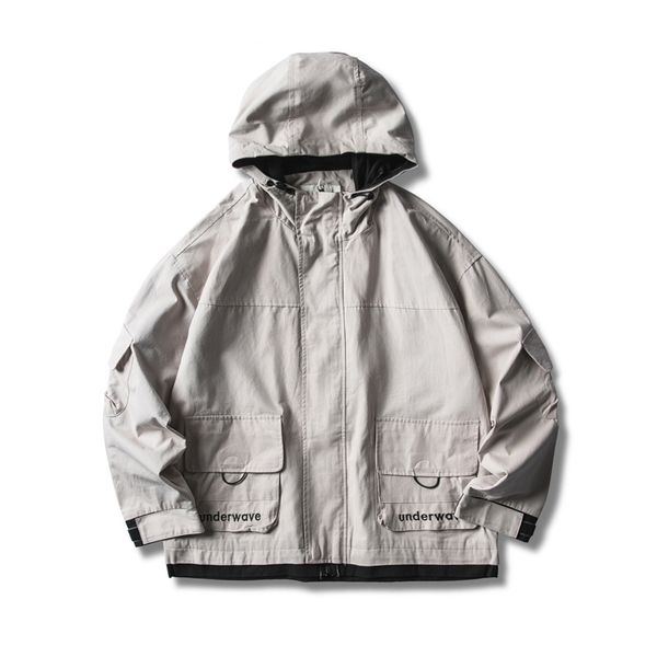 yi dao vintage autumn new style japanese-style retro street hooded tooling jacket young men's casual multi-pockets coat, Black;brown
yi dao vintage autumn new style japanese-style retro street hooded tooling jacket young men's casual multi-pockets coat, Black;brown