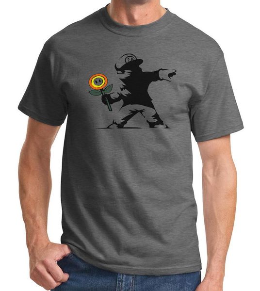 mario banksy power up grey gaming nerd geek t-shirt cartoon t shirt men new fashion tshirt funny, White;black
mario banksy power up grey gaming nerd geek t-shirt cartoon t shirt men new fashion tshirt funny, White;black