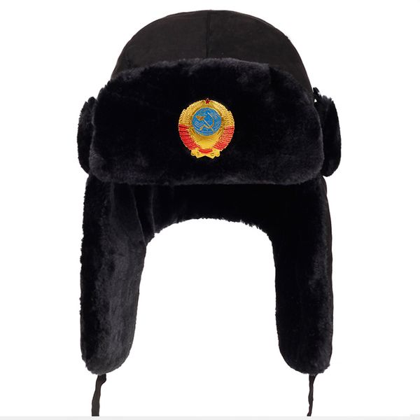 2018 new men russian cccp lei feng winter hat aviator outdoor ear flaps bomber caps proof trapper russian cap hats, Blue;gray
2018 new men russian cccp lei feng winter hat aviator outdoor ear flaps bomber caps proof trapper russian cap hats, Blue;gray