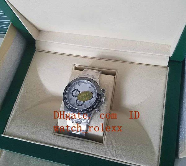 luxury men's wristwatches automatic cal.4130 v3 904l steel chronograph ceramic bezel 116500 cosmograph men sport n eta factory watches, Slivery;brown
luxury men's wristwatches automatic cal.4130 v3 904l steel chronograph ceramic bezel 116500 cosmograph men sport n eta factory watches, Slivery;brown